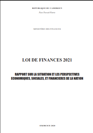 LOI DE FINANCES 2021 - RAPPORT SUR LA SITUATION ET LES PERSPECTIVES ECONOMIQUES, SOCIALES, ET FINANCIERES DE LA NATION