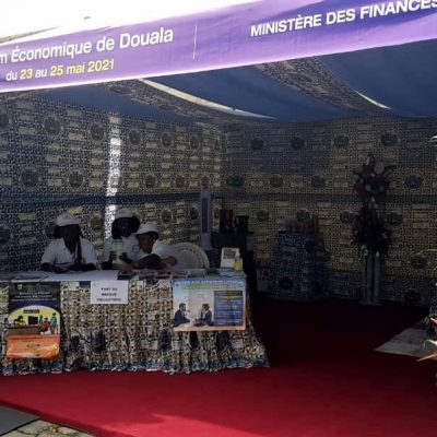 Forum économique d-e Douala - stand du MINFI