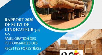 RAPPORT 2020 DE SUIVI DE L’INDICATEUR 3.4 A/S AMELIORATION DES RECETTES FORESTIERES AOUT 2021