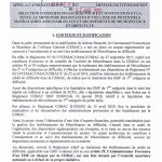 Texte portant appel à candidature relatif à la sélection d'experts financiers pour la constitution et la tenue au Ministère des Finances d'une liste de potentiels mandataires assignables aux établissements de microfinance en difficulté.