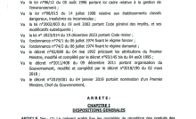 ARRÊTÉ DU MINISTRE DES FINANCES, FIXANT LES MODALITÉS D’AFFECTATION ET DE RÉPARTITION DE CERTAINS PRÉLÈVEMENTS SPÉCIFIQUES DU SECTEUR MINIER