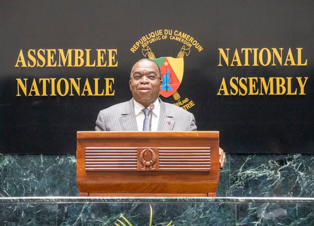 Louis Paul MOTAZE à l'Assemblée Nationale pour la révision de la loi de Finances ce 18 novembre 2025