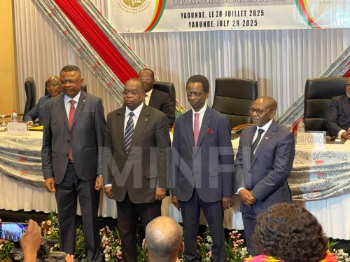 Installation des nouveaux dirigeants de la National Financial Credit Bank SA (NFC Bank)
