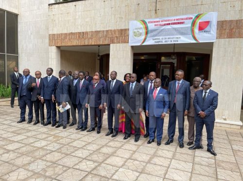 Installation des nouveaux dirigeants de la National Financial Credit Bank SA (NFC Bank)