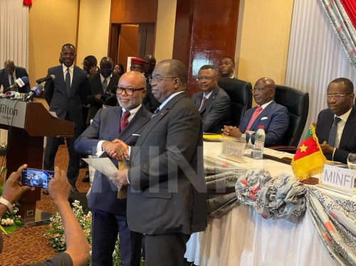 Installation des nouveaux dirigeants de la National Financial Credit Bank SA (NFC Bank)