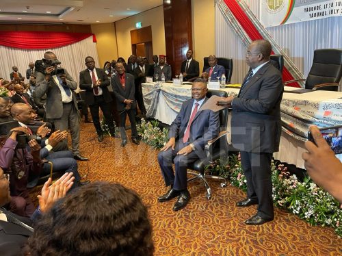 Installation des nouveaux dirigeants de la National Financial Credit Bank SA (NFC Bank)