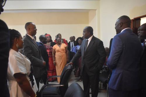 MINFI'S VISIT TO DEVOLVED SERVICES 