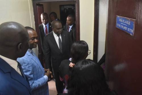 MINFI'S VISIT TO DEVOLVED SERVICES 