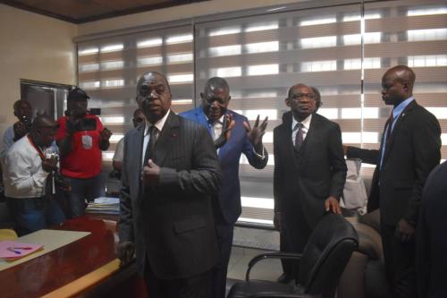MINFI'S VISIT TO DEVOLVED SERVICES 